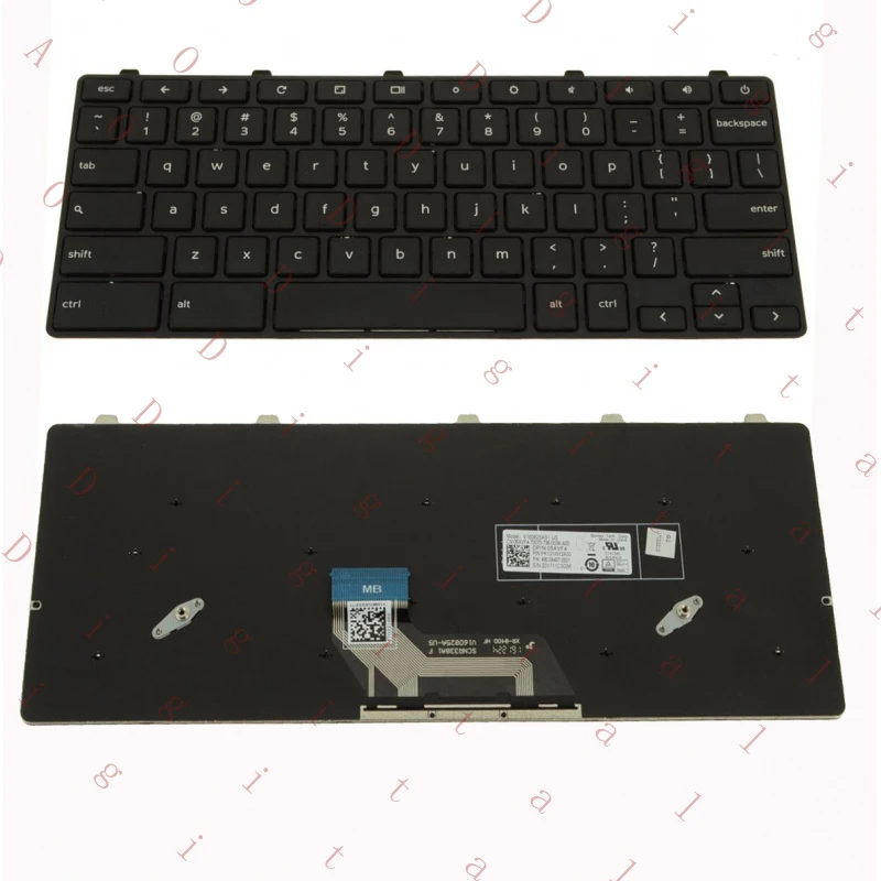 

Клавиатура WW 5XVF4 для ноутбуков DELL Chromebook 13 3380 3180 3181