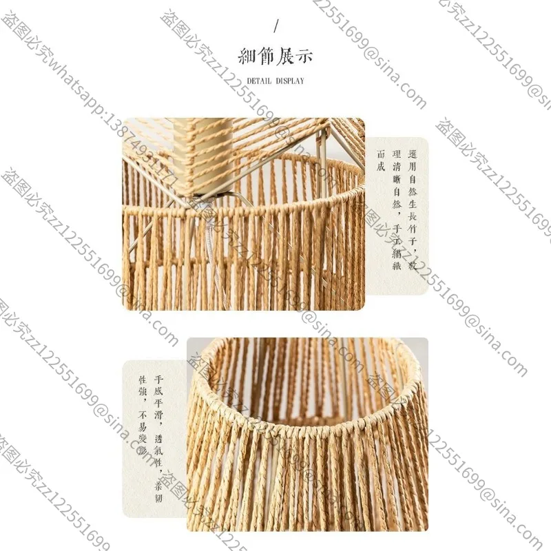 

Suitable for Wabi-sabi Wind FloorLamp Creative Japanese Living Room Bedroom Sofa Side B & B Hotel Tea Room Designer ArtLamp