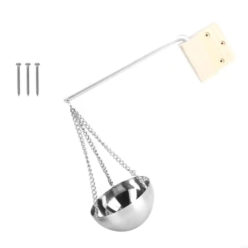 

Чаша для ароматов сауны с деревянной пластиной и винтами, чашка для ароматического масла из нержавеющей стали