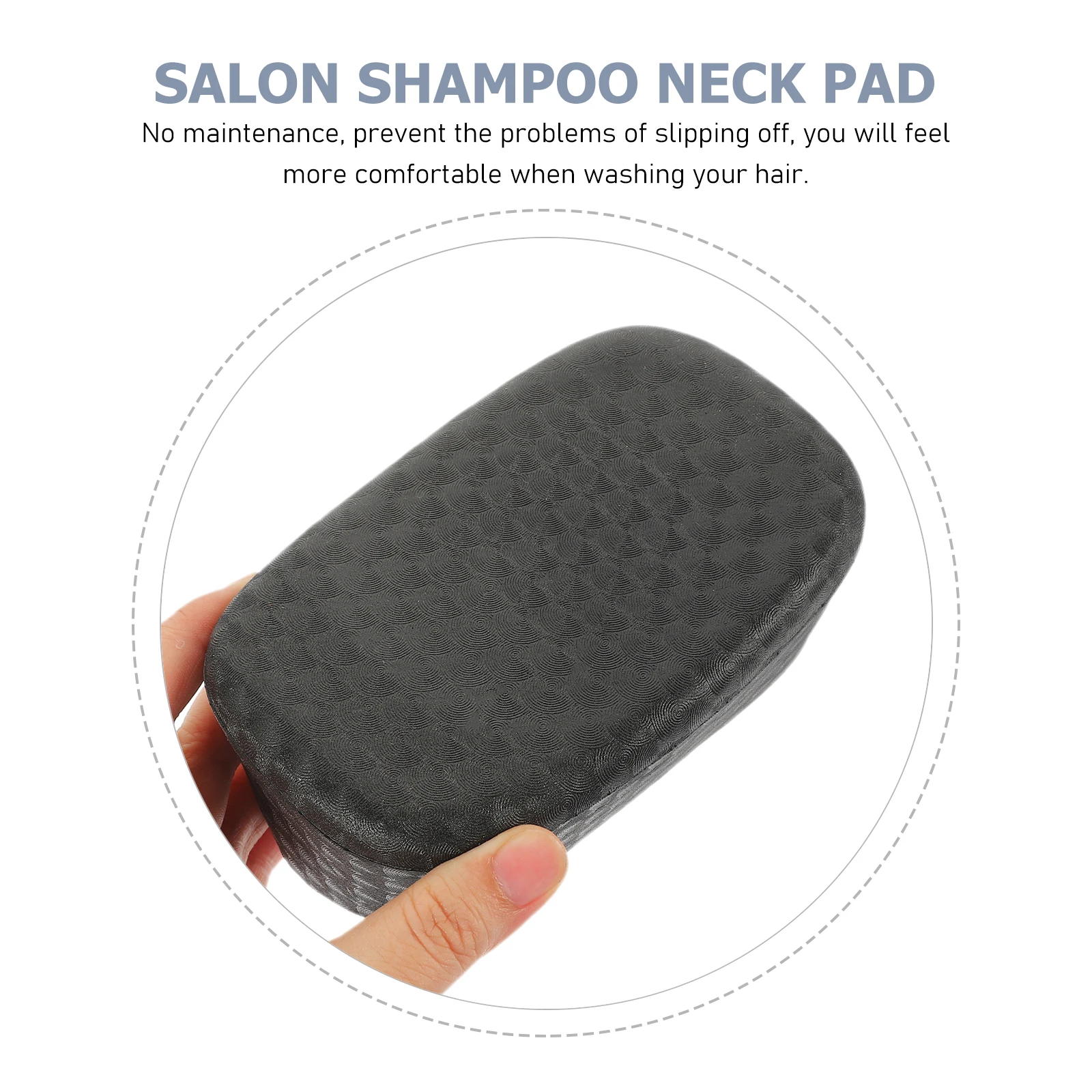 

Ergonomic Shampoo Bowl Neck For Hair Salon Bath Tub Reusable Comfortable Cushion Head Rest Solid Stable High Grade Material Safe