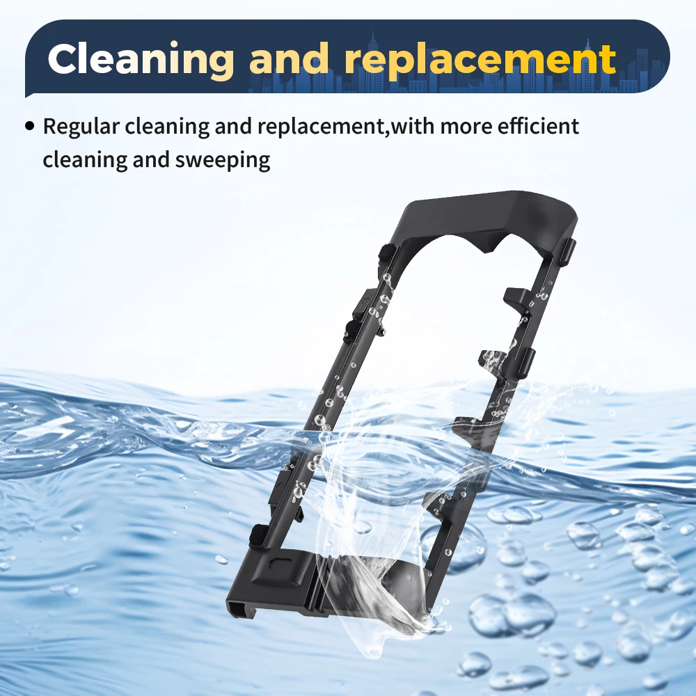 أجزاء غطاء فرشاة الأسطوانة لـ Dreame X50/X50 Ultra/X50 Pro/S40/X40 طبعة محسنة روبوت فراغ غطاء الفرشاة الرئيسية المرفقات