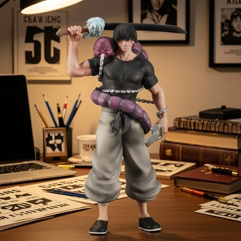 

Фигурка Jujutsu Kaisen: Фушигуро Тодзи, 21 см, ПВХ-модель — Коллекционная аниме-фигурка, подарок на Рождество от King of Artist