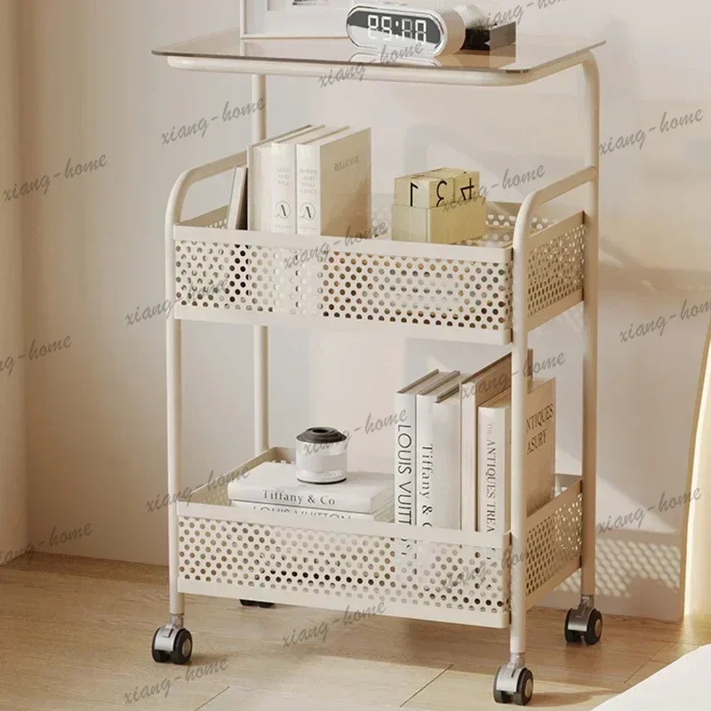 Factory Direct Japanese Style Multifunctional Trolley Modern Designer Storable Trolley Barber Shop Beauty Salon Furniture Skjuta