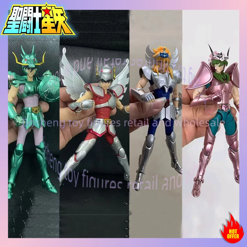 

Saint Seiya Myth Cloth EX Cygnus Hyoga Pegasus seiya Dragon Shiryu Andromeda Shun 20TH Knights of Zodiac Action Figure Great Toy