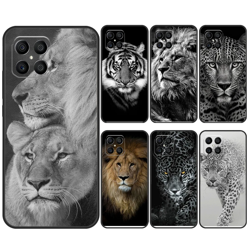 

Leopard Tiger Lion Animal For Honor Magic 6 Pro Magic 5 Lite 50 70 90 Lite X6 X7 X8 X9 X6a X7a X8a X9a X8b X9b Case