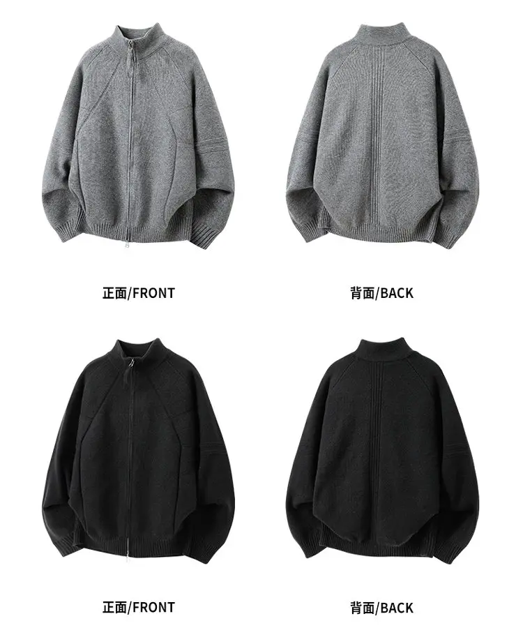 Sweater For Men Men's Clothing Streetwear Male Pullovers Spring Fashion Autumn Men's Sweat-shirt Knit Casual Hombre Warm Solid