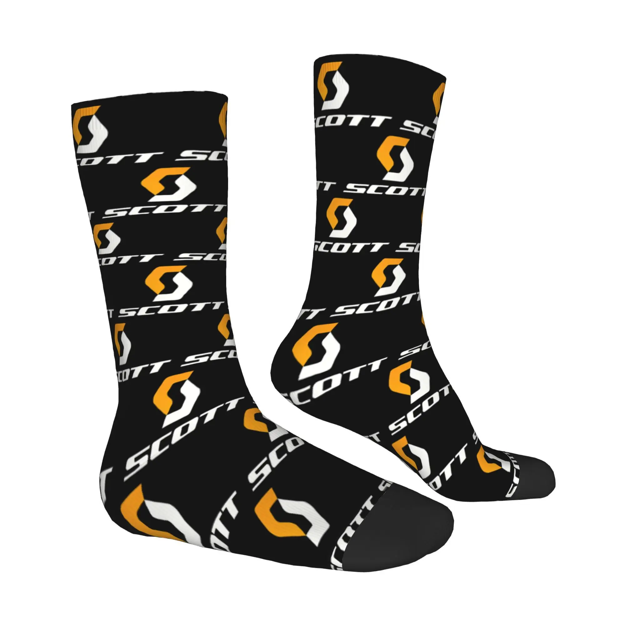 S Scott Sock مطبوعة رجل بوليستر
