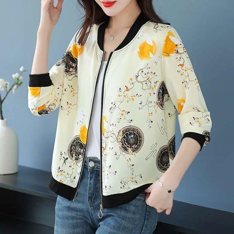 

Новая женская куртка с длинными рукавами для защиты от солнца, весна-лето, тонкий материал, приталенный крой, для женщин среднего возраста