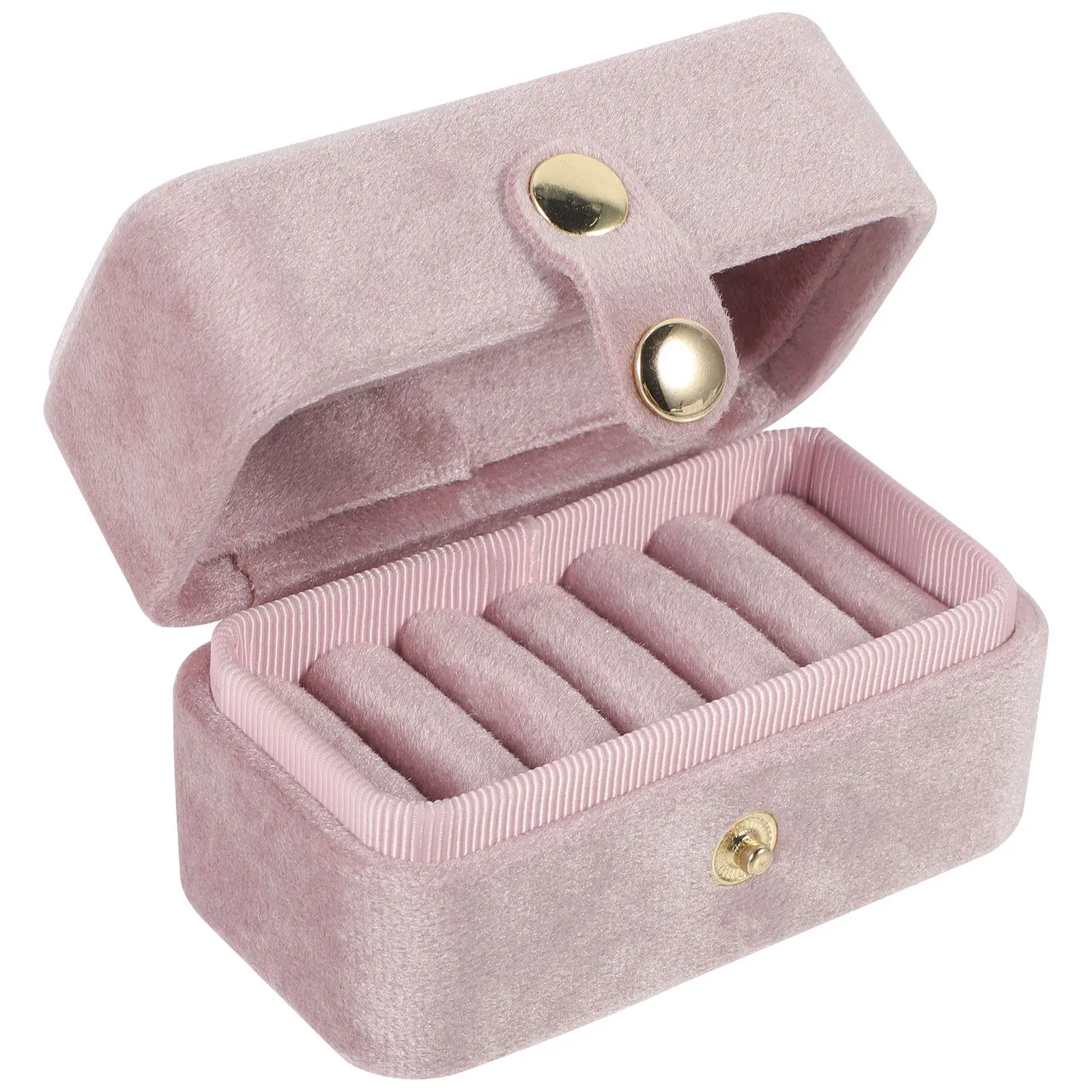

Travel Jewelry Box Portable Lightweight Small Jewelry Storage Case for Earrings Rings Necklaces Pendants Brooches Hairpins