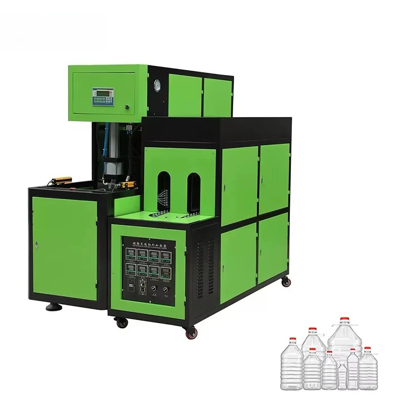 Factory Cheap Price Semi Auto Plastic Bottle Blowing Machine 5 Liter 3 Liter Bottle Blow Molding Machine Pet Blower