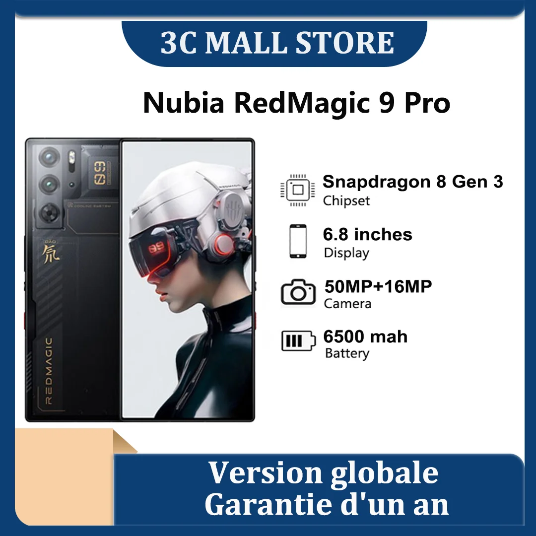 Global Version RedMagic 9 Pro 5G Phone 6.8