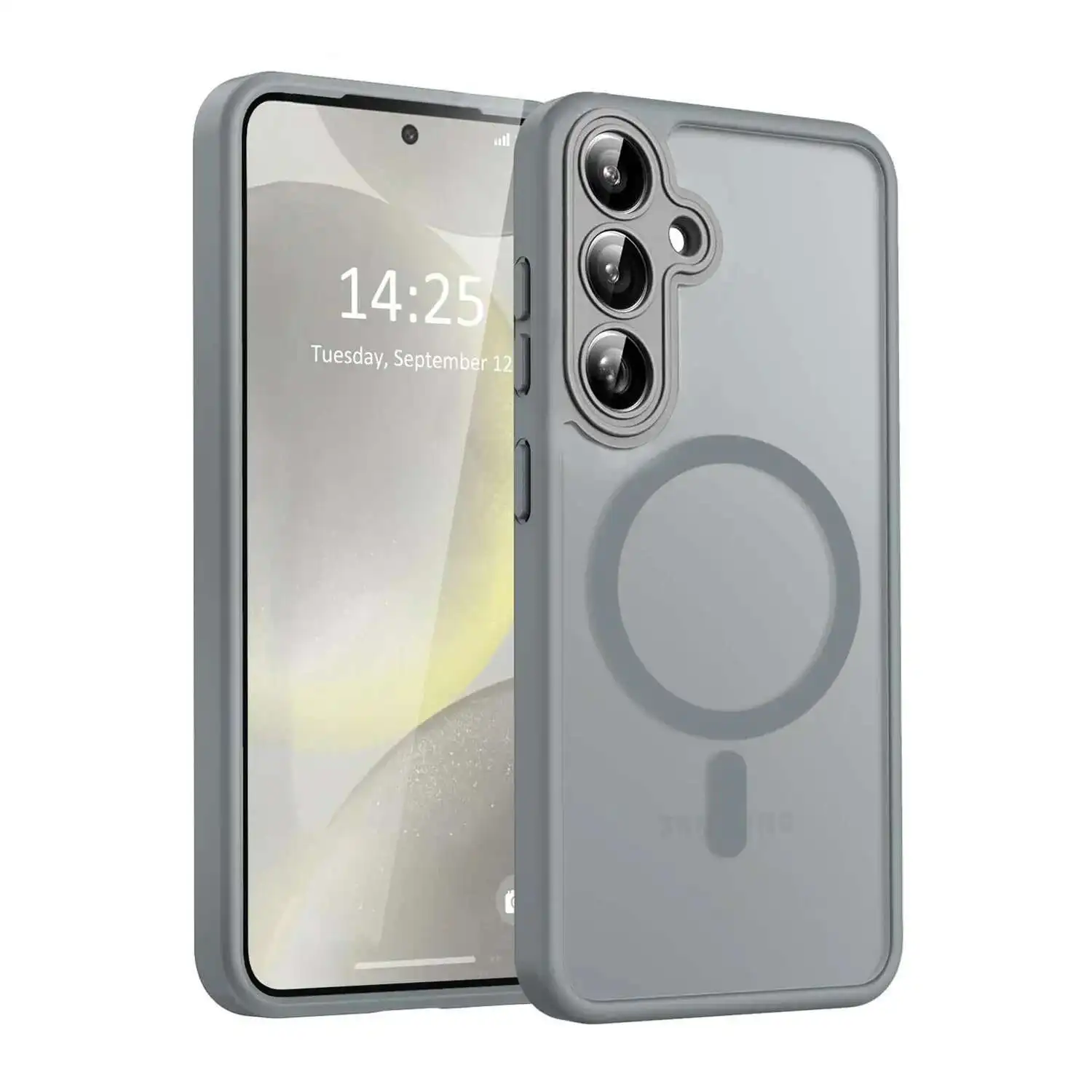 

For Samsung Galaxy A16 A36 A26 A06 A55 A35 A25 A15 A05Wireless Charging PC Translucent Magnetic Case Cover