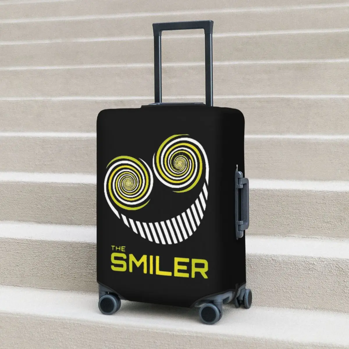 

The Smiler Alton Towers Merch Uk Active Suitcase Cover Protection Elastic Travel Luggage Protector Covers for 18-32 Inch