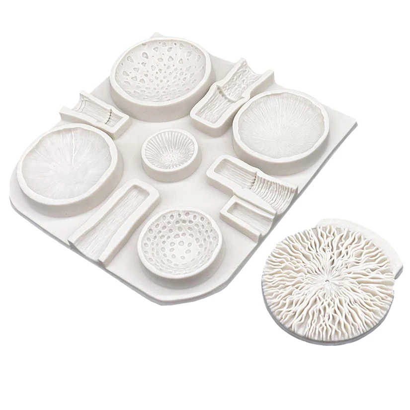 Mushroom Silicone Sugarcraft Mold Chocolate Cupcake Baking Mould Fondant Cake Decorating Tools