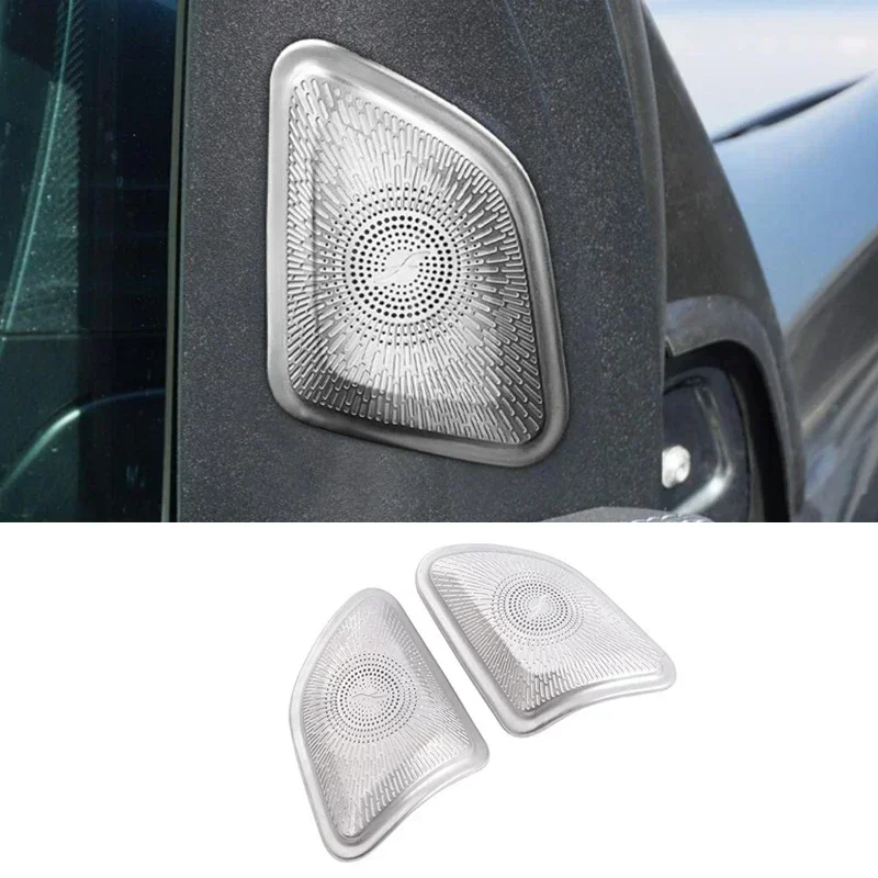 Car Accessories Third Row Trunk Audio Speaker Loudspeaker Trim Cover For Mercedes Benz X167 GLS Class GLS400 GLS450 GLS580 2020