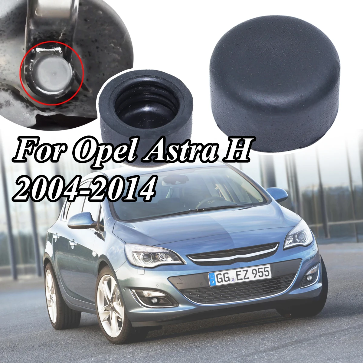 Windshield Wiper Arm Cap For Opel Astra H Renault Megane III MK3 Scala Ford S-Max Focus Nut Screw Protector Cover W710461S300