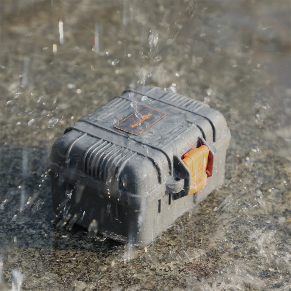 1pc Mini Travel Suitcase Waterproof Carrying Case Outdoor Shock-proof Hard Shell Storage Box for OSMO 360 Accessories