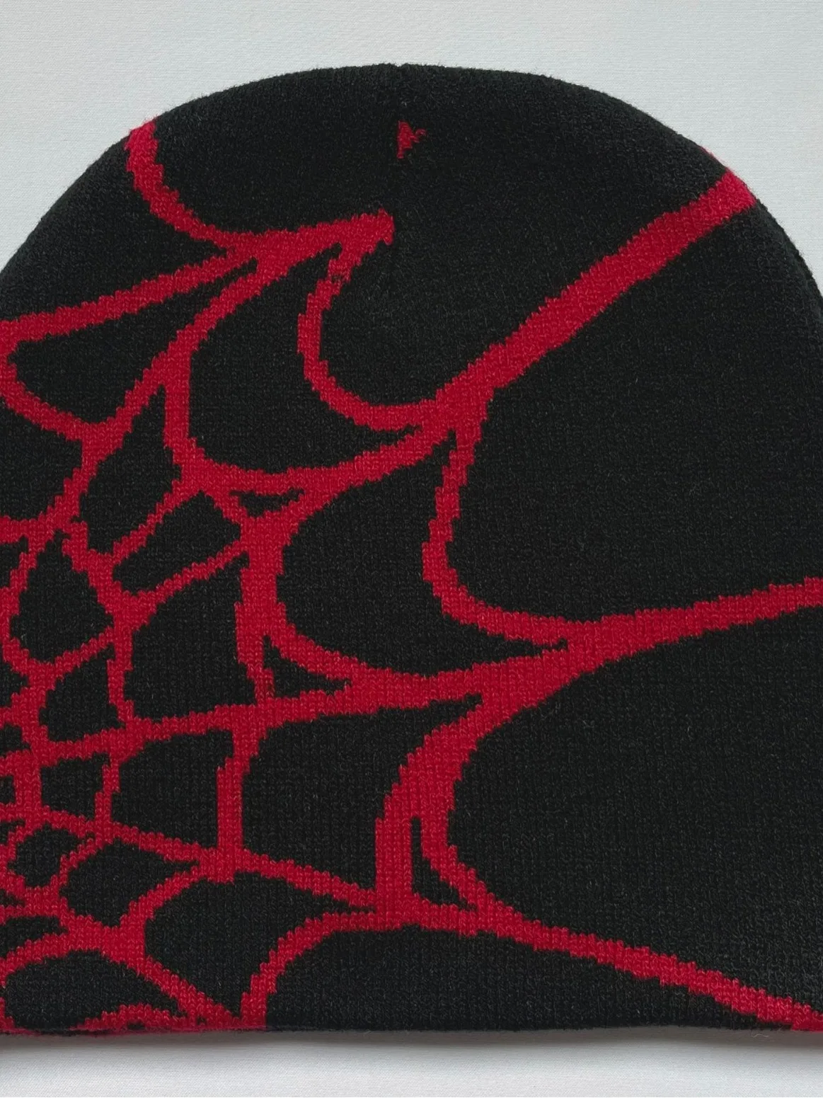 Warme Strickmütze, Spinnennetz-Design, ex Herbst-Winter-Radmütze, gemütliche FCE-Garnmütze für Männer und Frauen, passend zu Paaren