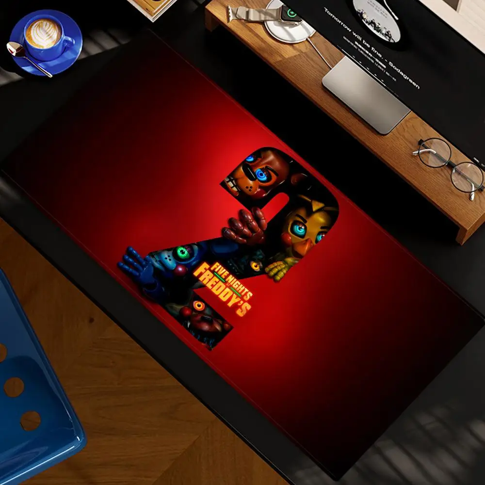 Movie F-FNAF 2 Mouse Pad XXL Computer Accessories Large Keyboard Laptop Table Pad The New Product Gamer Gaming