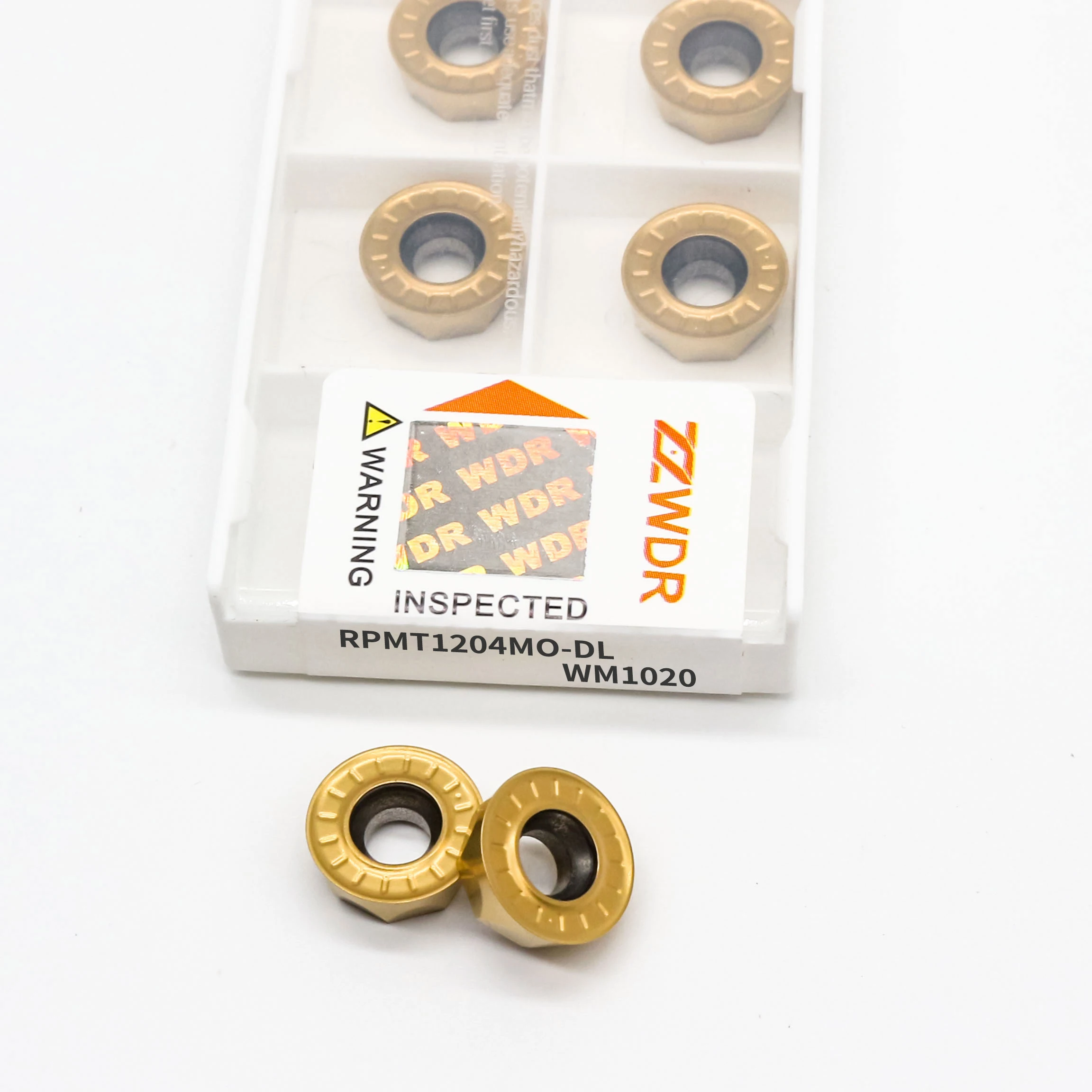 RPMT1204 MO DL 1020 CNC Carbide Insert hard alloy milling cutters round cutting chips fast feed  for steel wear-resistant
