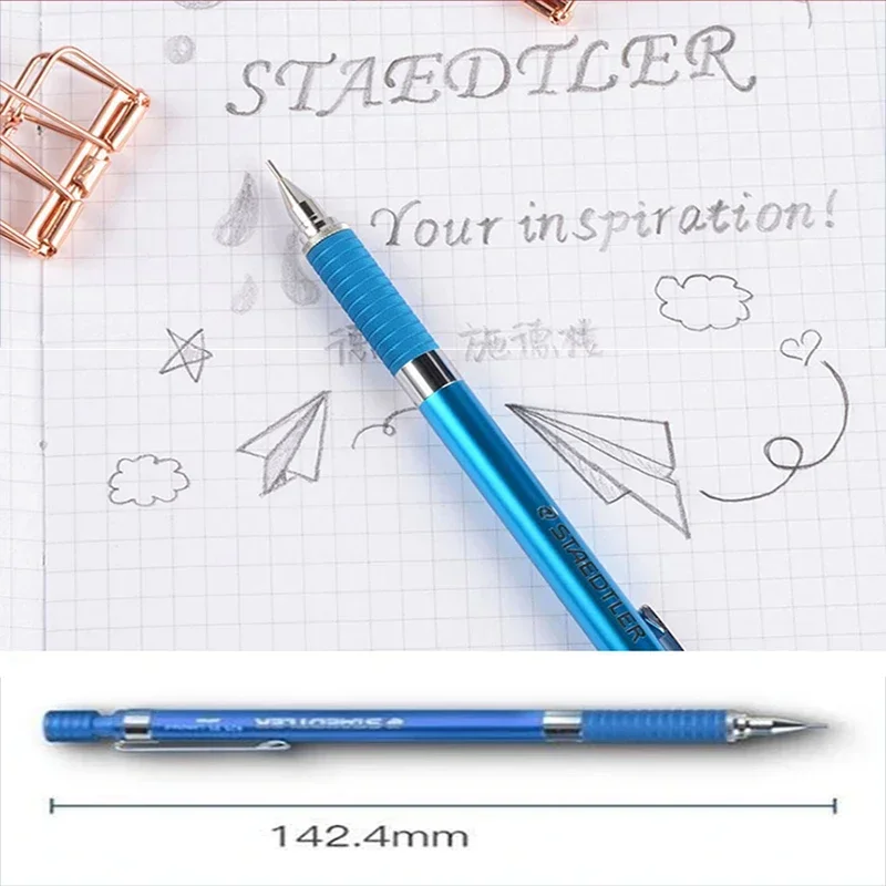 1Pc German Staedtler Limited Edition Mechanical Pencil 925 0.5mm Automatic Metal Material Pencils Sketch Writing Stationery Gift - Image 5