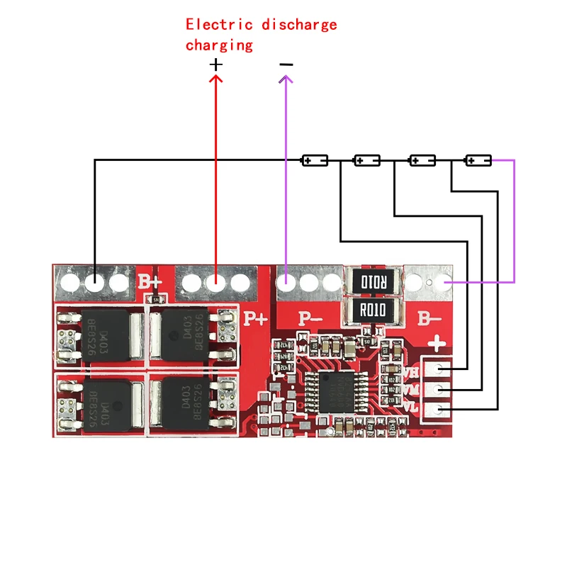 1S 2S 3S 4S 3A 20A 30A Li-ion Lithium Battery 18650 Charger PCB BMS Protection Board For Drill Motor Lipo Cell Module