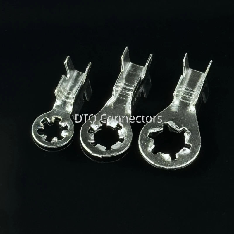 100pcs 2.2/3.2/4.2/5.2/6.2/6.2/8.2 Round terminal block, cross shaped terminal block, plum blossom terminal block, ground ring