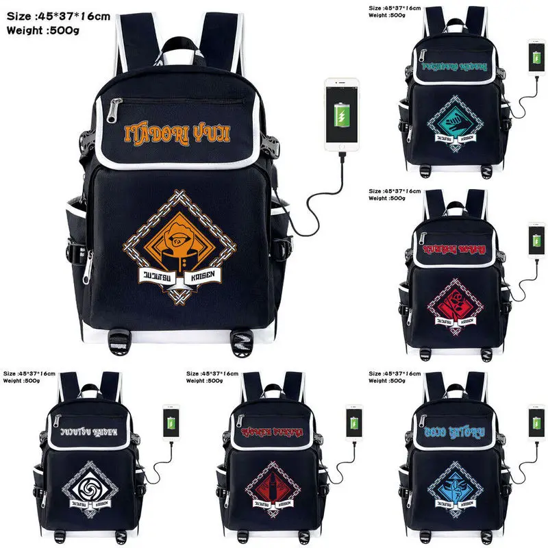 New Jujutsu Kaisen Jujutsu Kaisen Satoru Gojo Backpacks Casual Bags Teen Mochila