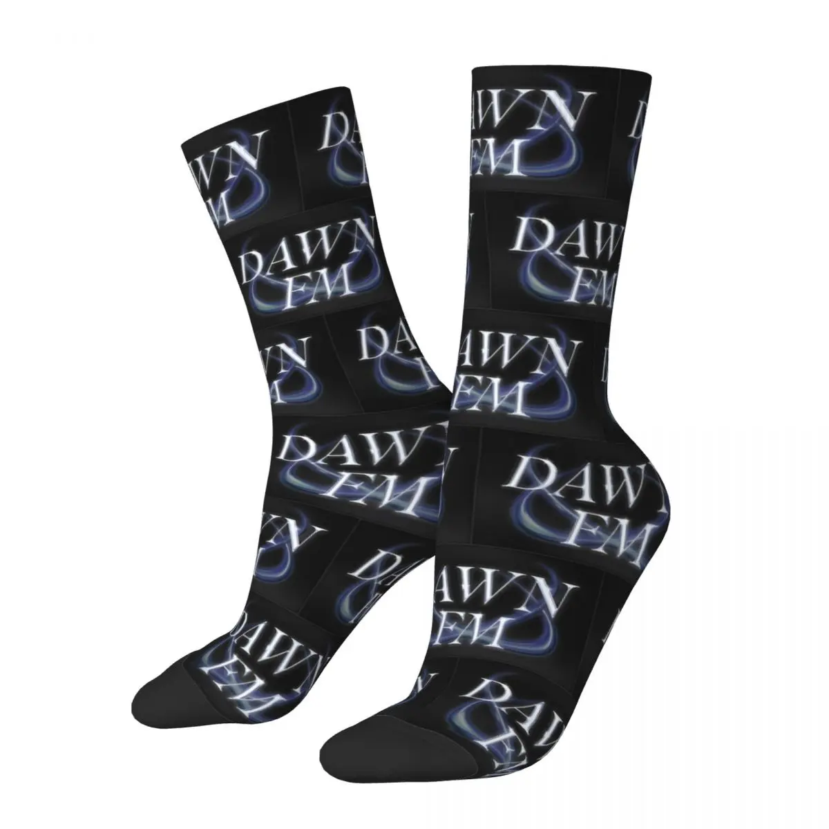 The Weeknd Blinding Lights Dawn FM Stockings Graphic Harajuku Socks Autumn Non Slip Socks Men's Climbing High Quality Socks