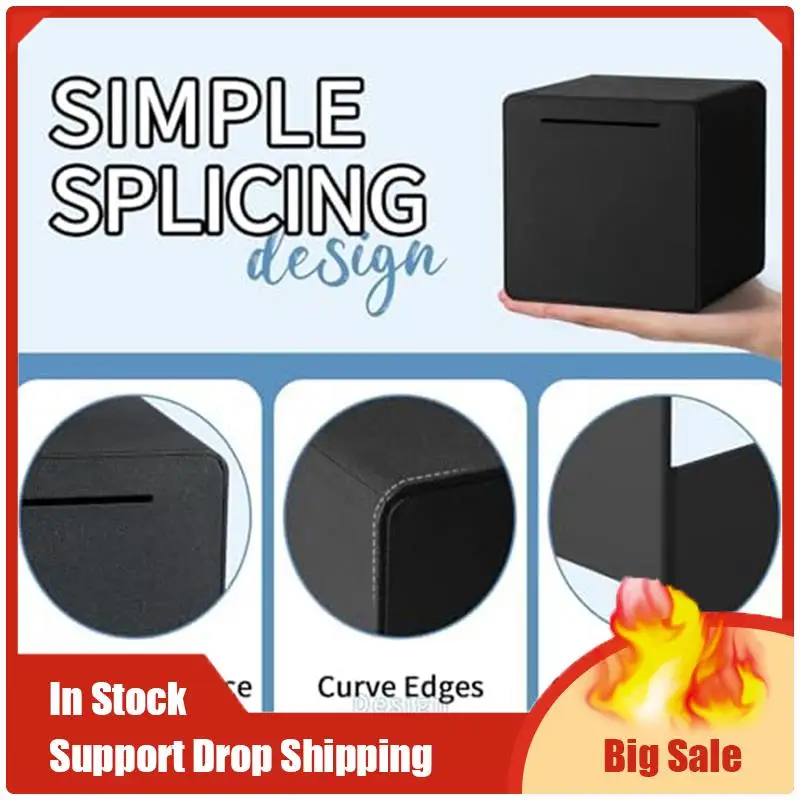 Лучшие предложения Копилка для взрослых, только копилка из нержавеющей стали может быть входит и выходит, неоткрываемая копилка, черная