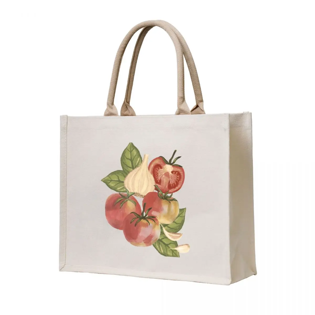 

Tomatoes Tote Bag Women's handbag Shopping bags tote bag men's Cloth bags