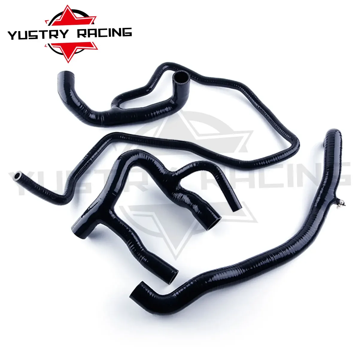 3PCS Silicone Radiator Hose Tube Set For 1998-2007 Land Rover Defender 2.5 TD5 L316 1999-2006 Kit Pipe