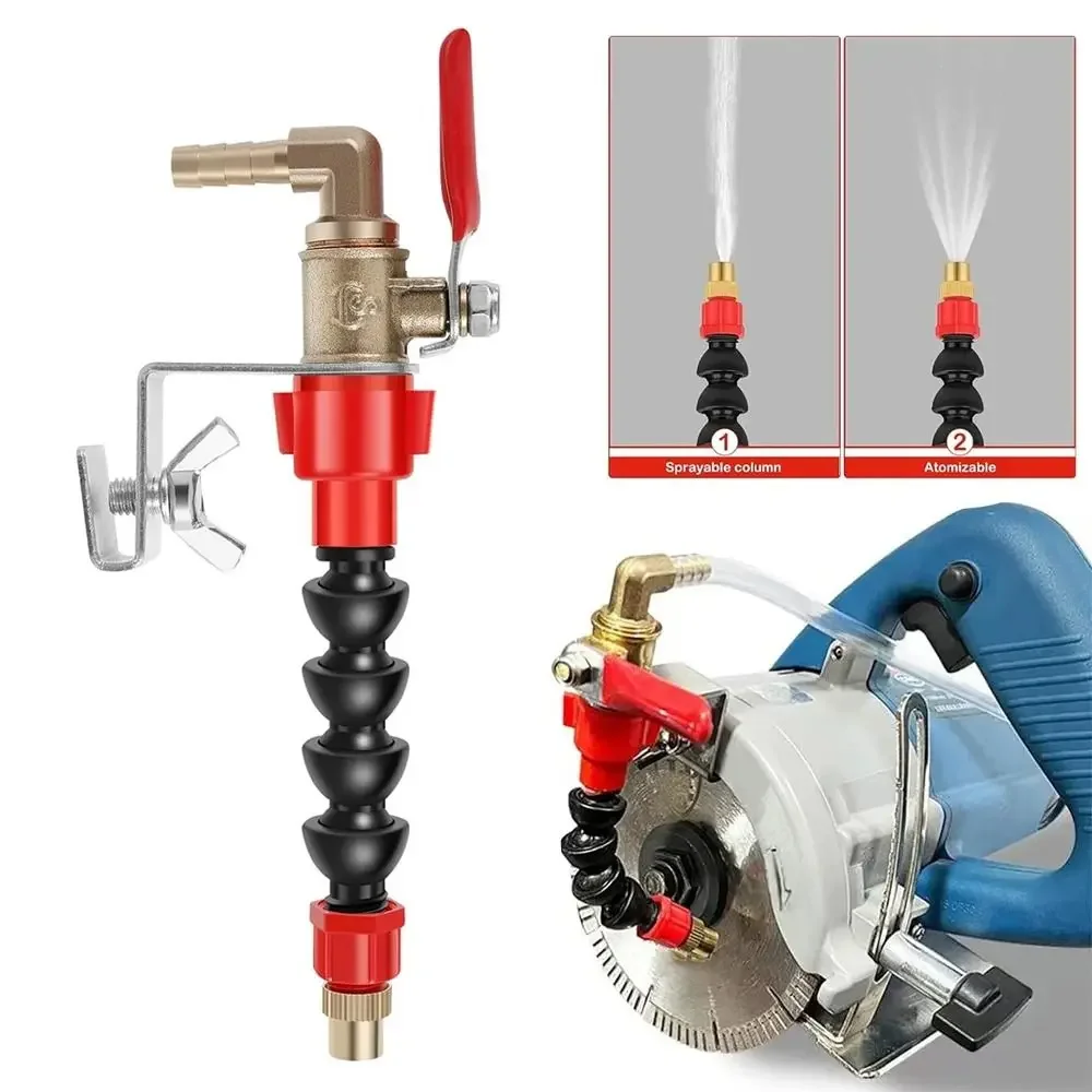 135mm Angle Grinder Water Sprayer Universal Water Nozzle for Cutting Machine Dust-Proof Nozzle for Marble Brick Tile Cutting