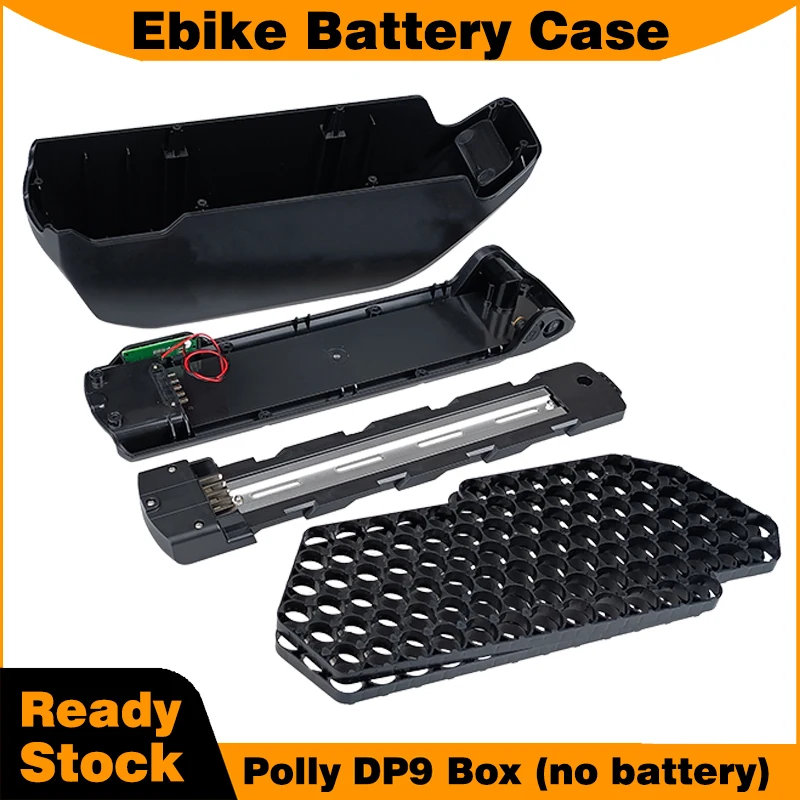 E-bike battery box 48V 52V Polly DP9 Empty Battery case for battery pack battery not included Plastic for Super73 Replacement