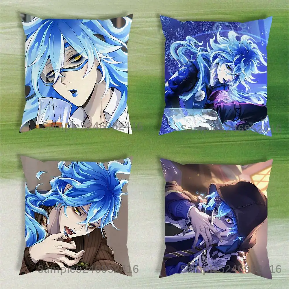 I-Idia Shroud T-Twisted Wonderland Pillow Case Short Plush Sofa Decorative Gift Home Double-sided Printing Cushio