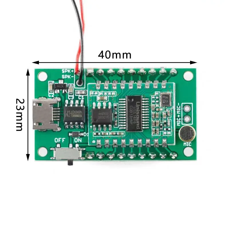 AI Intelligent Voice Recognition Module Offline Voice Smart Wireless Remote Control Switch Module Development Board 5V