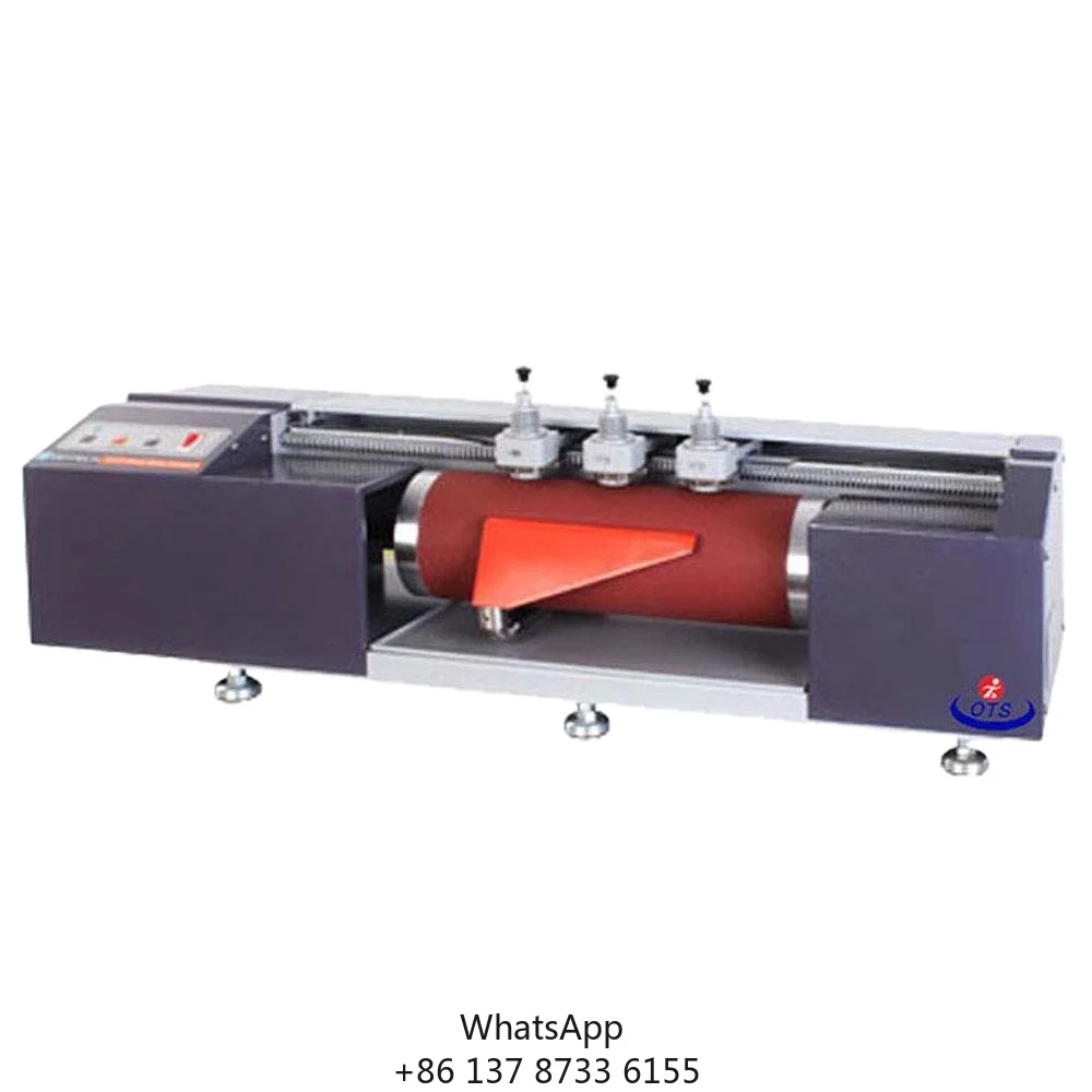 Lab Testing Equipment ISO 4649 DIN Rubber Leather And Plastic Abrasion Resistance Tester