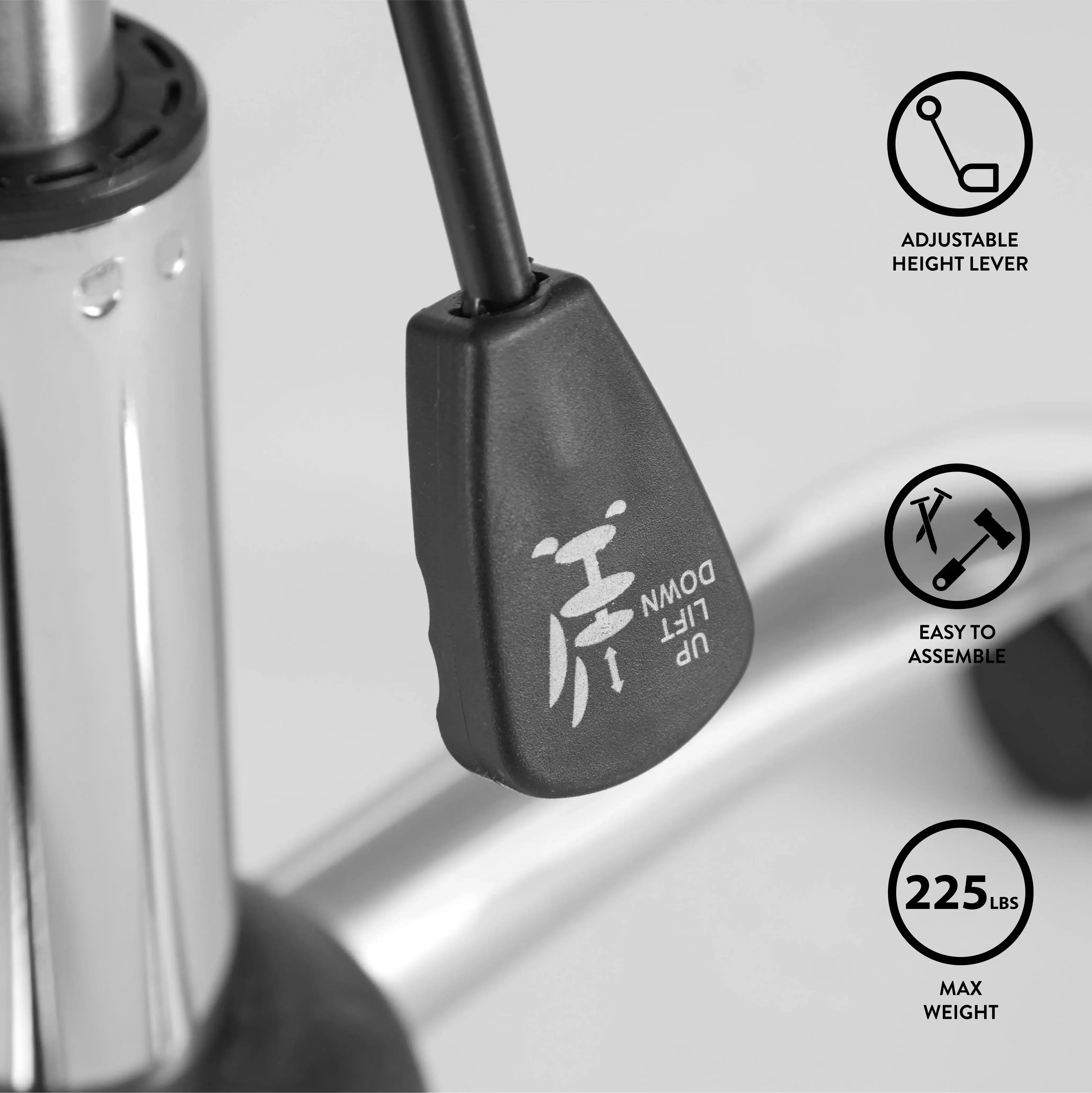 Sedia da ufficio girevole senza braccioli in pelliccia sintetica