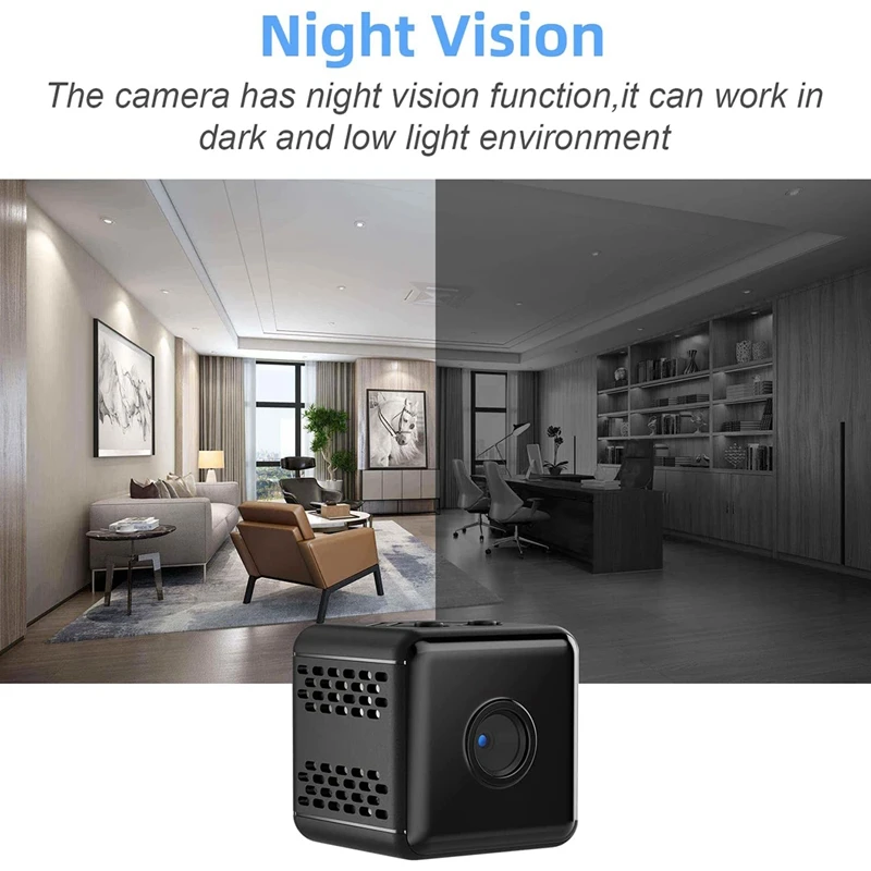 Home Security Camera 1080P Wireless Camera Security Cam Micro-Type Surveillance Camera With Wide Angle Lens