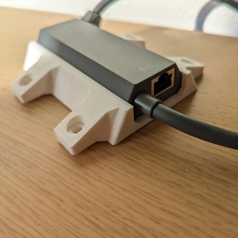 3D-печать для Starlink Ethernet адаптер настенный держатель стабильный монтажный комплект для Starlink Ethernet адаптер Аксессуары W6B6