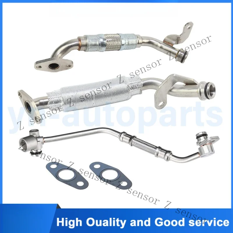 RRR+  Turbocharger Oil Lines With Seals For BMW X6 Z4 335i 740Li xDrive35i  sDrive35i
