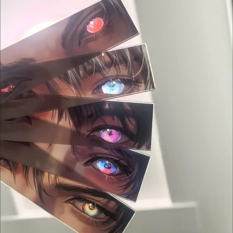 New 5Pcs/Set Game Love and Deepspace Peripherals Xavier Zayne Rafayel ralayo Sylus Caleb Bookmarks Figure Acrylic Eye Card Toy