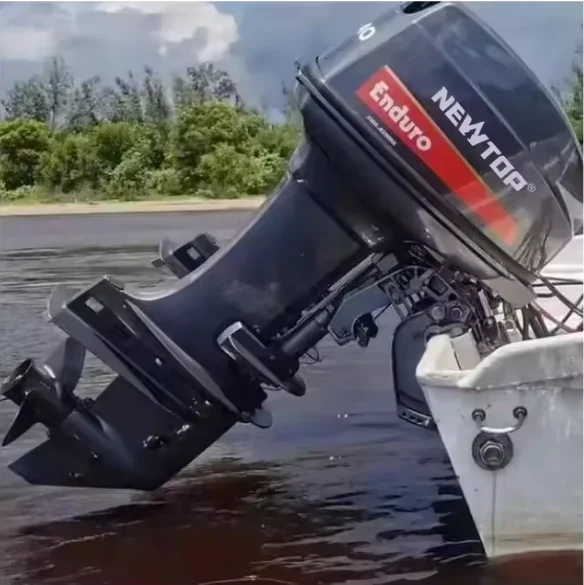 6B4 15HP Motor Outboard Boat Engine 2 Stroke Long Shaft Ocean Motor for Sale