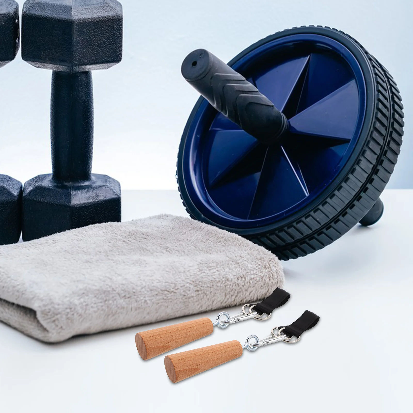 

1Pair Pull Up Handle Grip Resistance Band for Strength Training Workout Assistance Thick Elastic Strap for Upper Body and Wrist