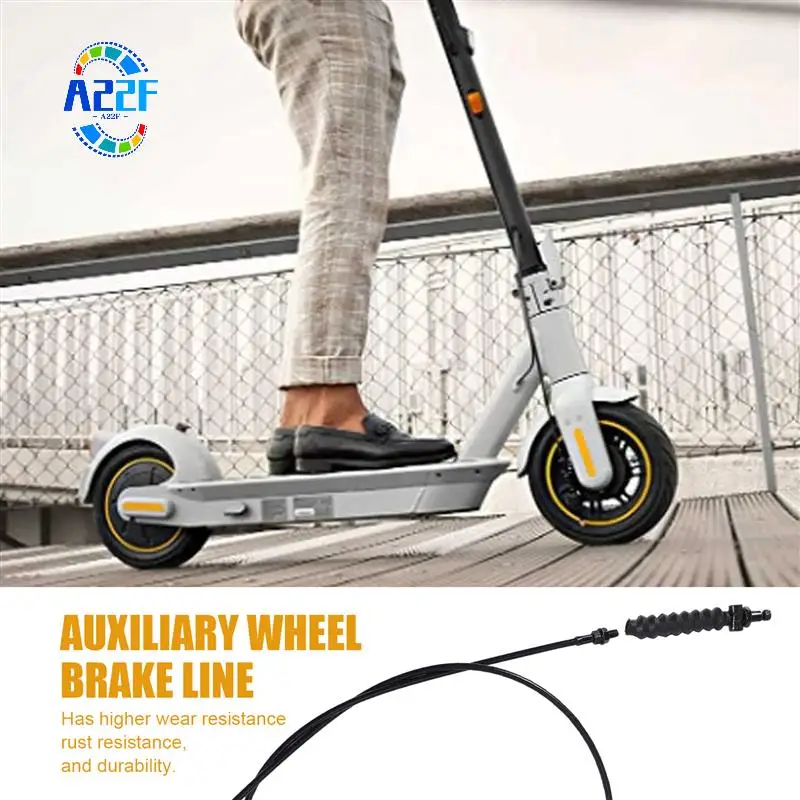 

A22F-Brake Cable Line For Ninebot MAX G30 Kickscooter G30D Electric Scooter Front Wheel Brake Assembly Accessories
