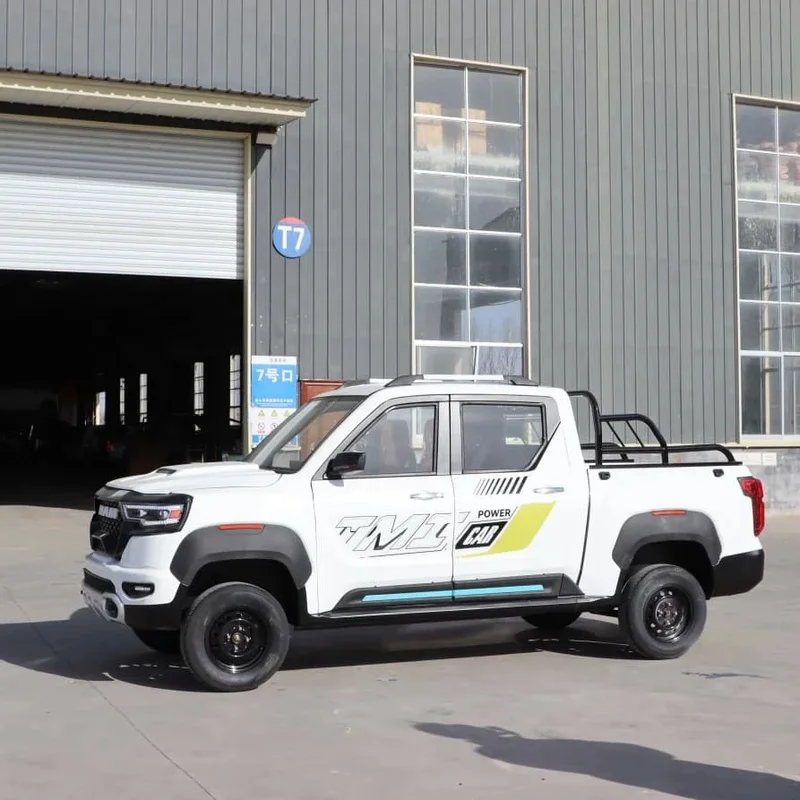 Low Price Customizable New Energy Four Wheel Pickup Truck 3500W 60V 401-500km Range 60km/h Speed Engineering
