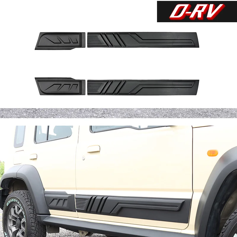 

Защитная накладка на дверь автомобиля для Suzuki Jimny JB64 JB74 2024 Up, 5-дверные аксессуары для интерьера и кузов, защита от царапин, АБС-пластик, автомобильный Стайлинг