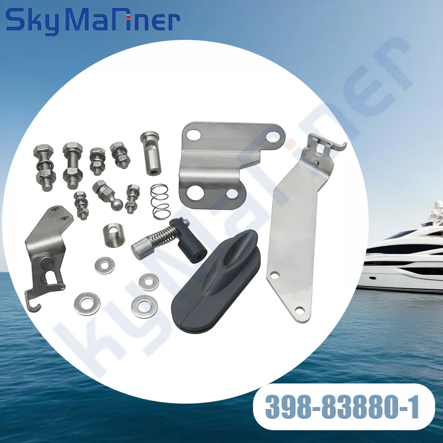 

398-83880-1 Remote Control Fitting Kit For Tohatsu Outboard Motor 9.9HP 15HP 18HP 398-83880 398838801M