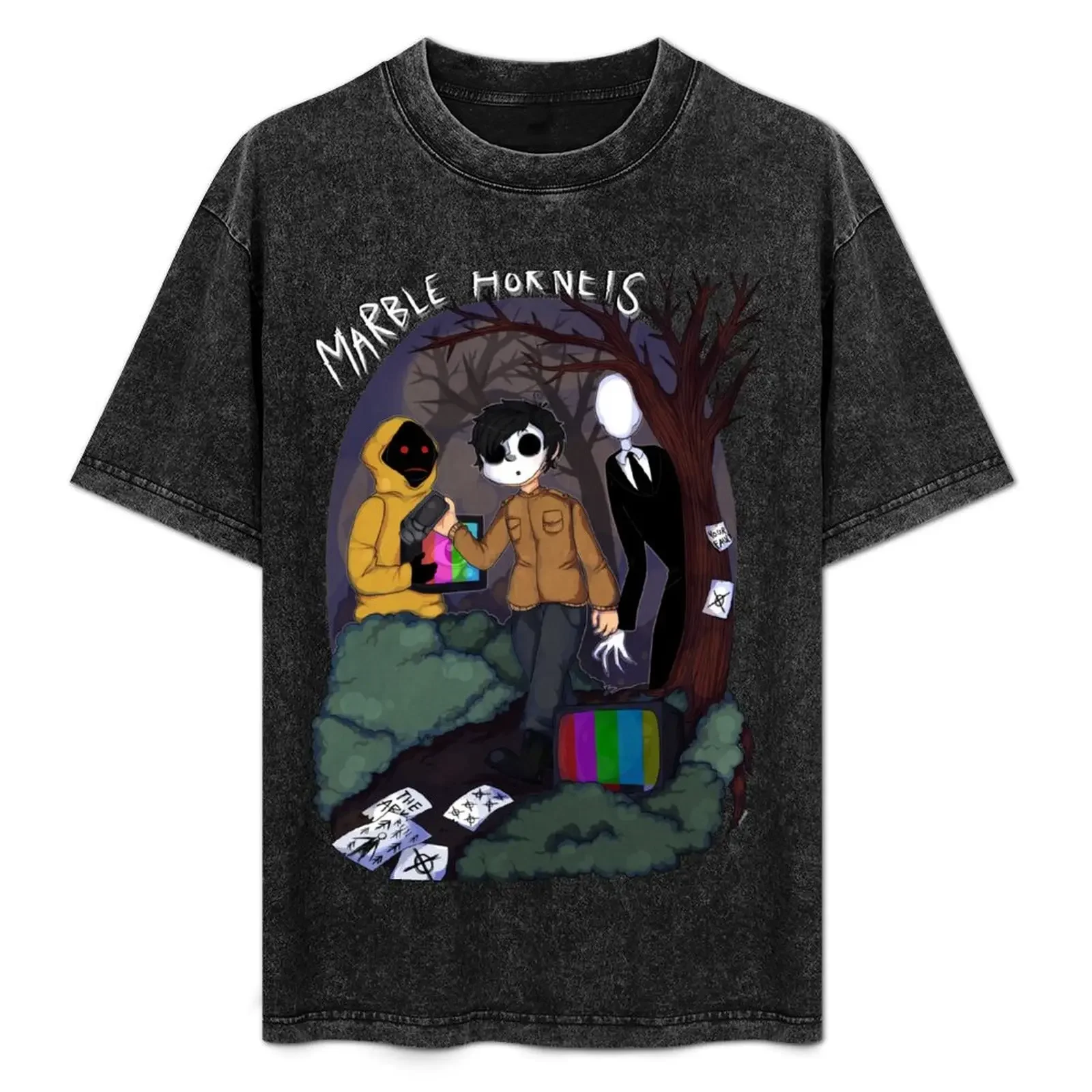 

Marble Hornets T-Shirt Sports Basic Short Sleeve T-Shirt