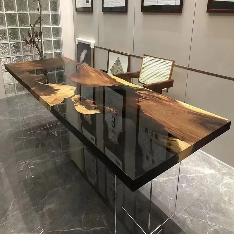 

Glamour Rectangle Coffee Table Antique High Floor Wooden Coffee Table Center Modern Mesas De Centro Para Sala Home Furniture